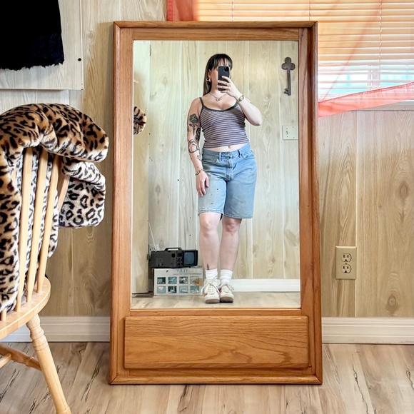 Vintage 34" Levis 505 Distressed Long Denim Jean Shorts. 80s 90s Y2K 2000s 00s. - Picture 4 of 11